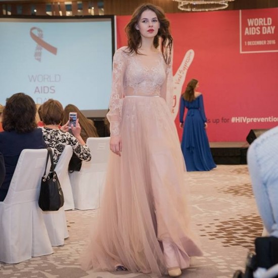 Papilio brand show under the «World AIDS Day»